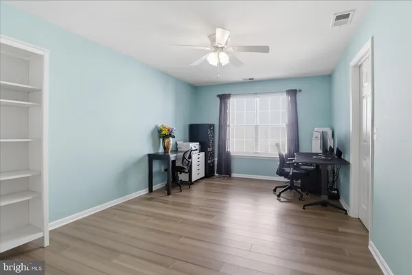 wooden floor in an empty room
