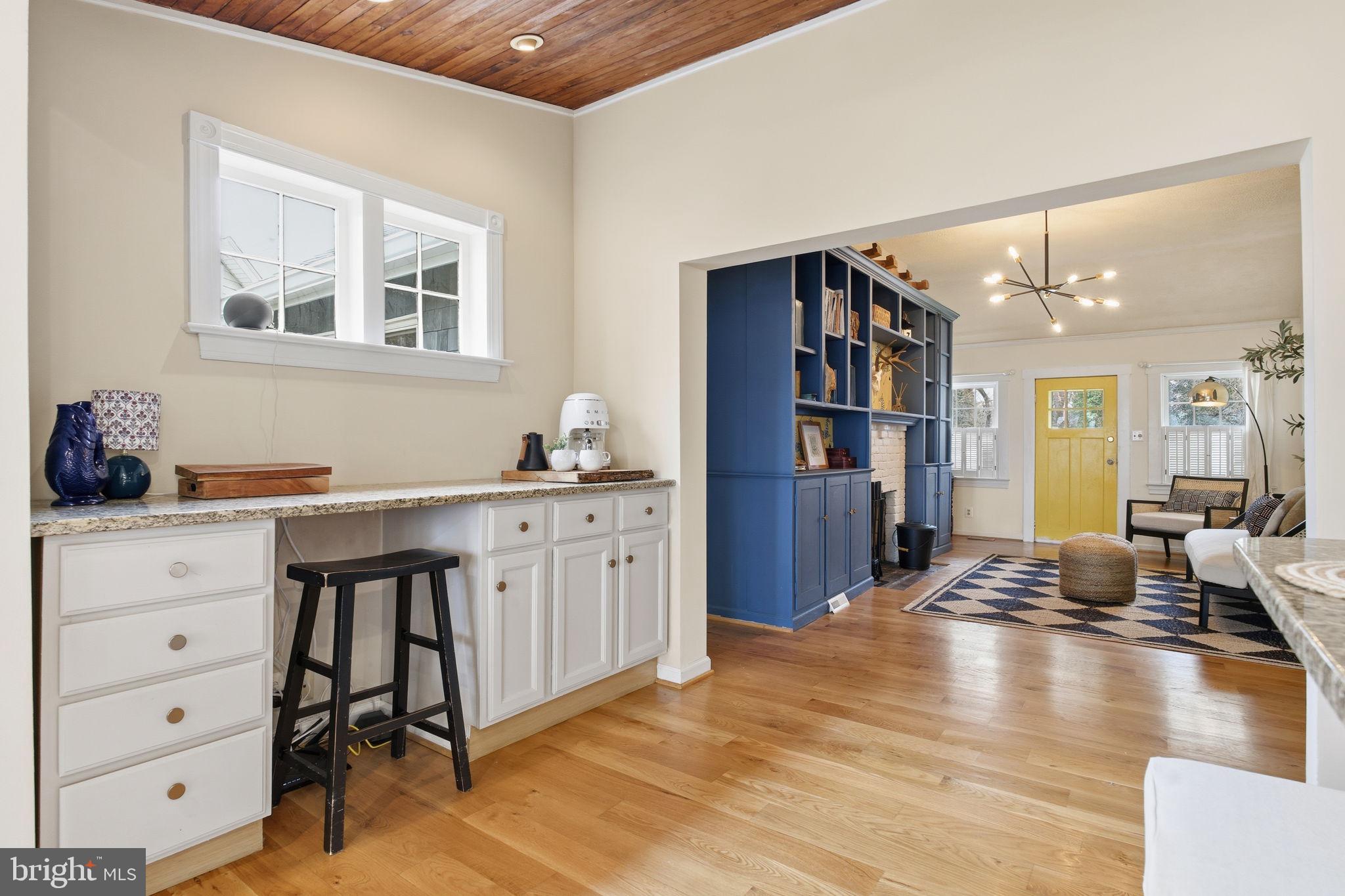 1446 Ridgeway Arnold, MD 21012 - Photo 7 of 41 a kitchen with stainless steel appliances granite countertop a stove refrigerator and cabinets