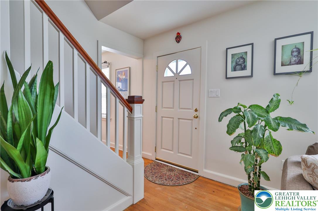 851 Media Street Bethlehem, PA 18017 - Photo 2 of 22 a view of a house with wooden floor and a potted plant
