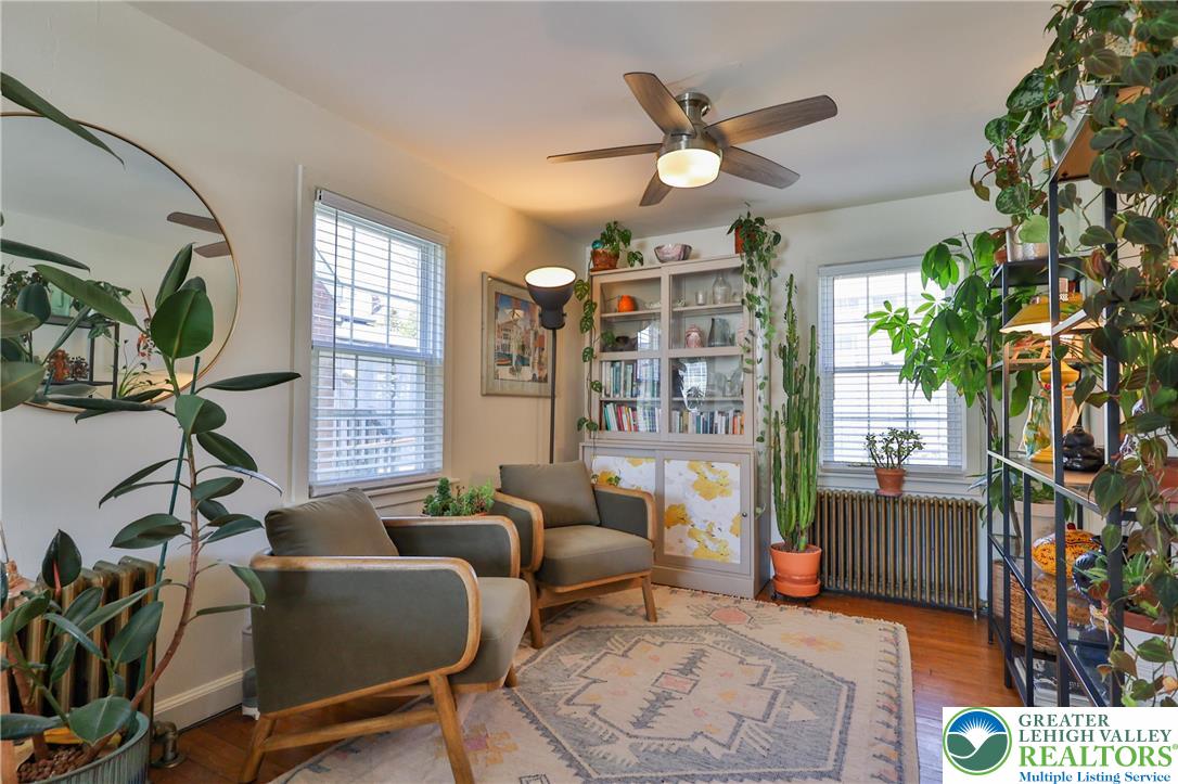 851 Media Street Bethlehem, PA 18017 - Photo 5 of 22 a living room with patio furniture and a potted plant