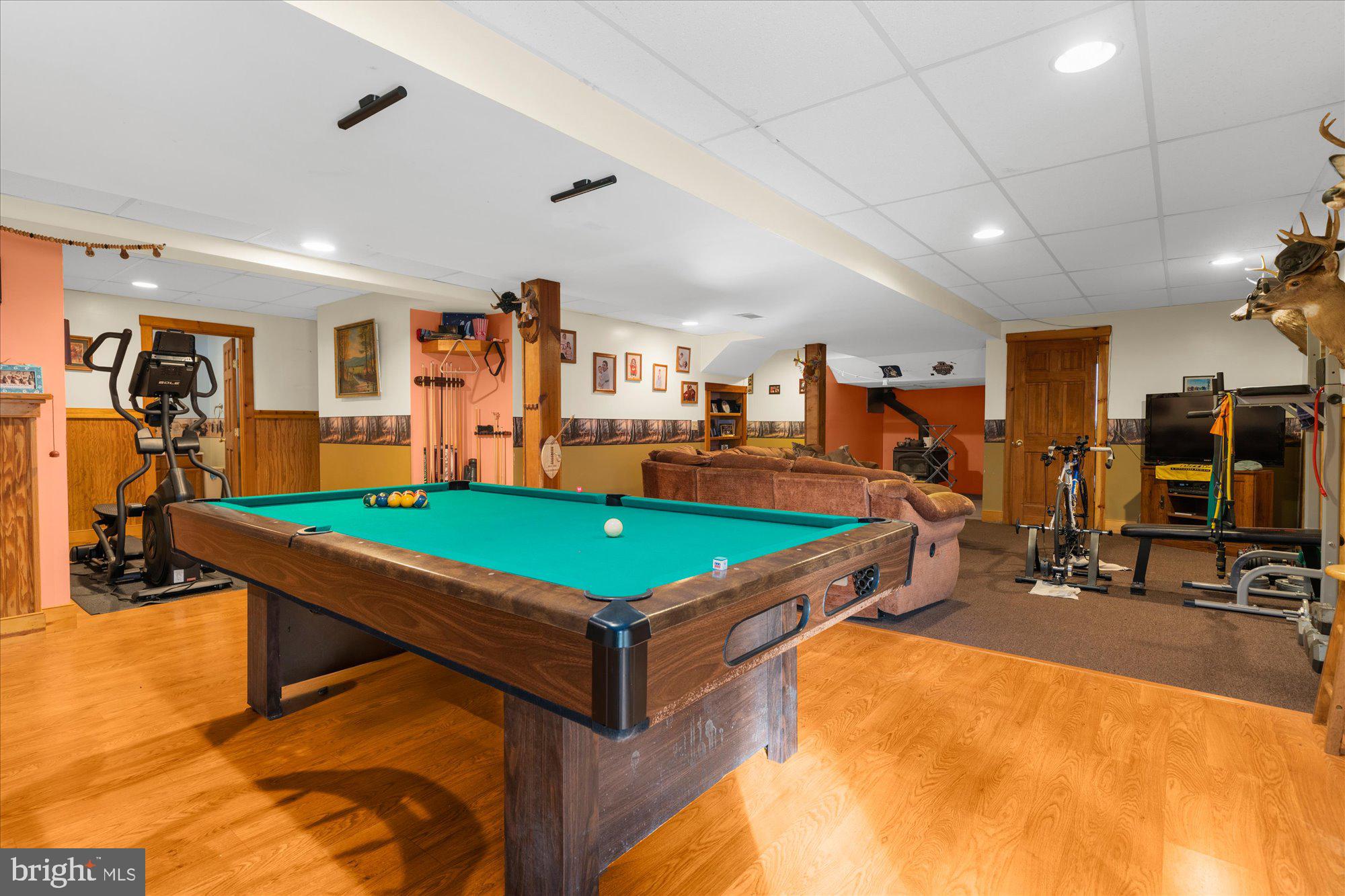 28 Highview Lane Mertztown, PA 19539 - Photo 37 of 57 a room with pool table and windows