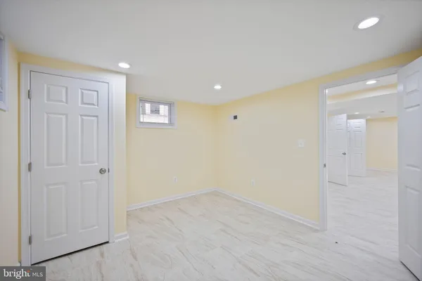 a view of empty room