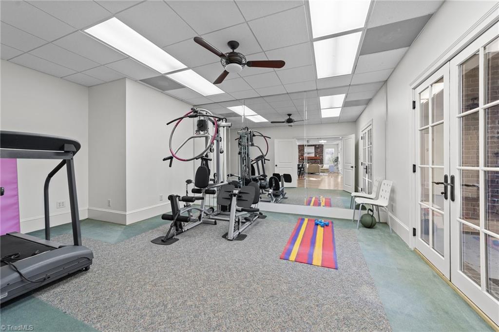 5803 Henson Farm Road Summerfield, NC 27358 - Photo 29 of 50 Basement Gym