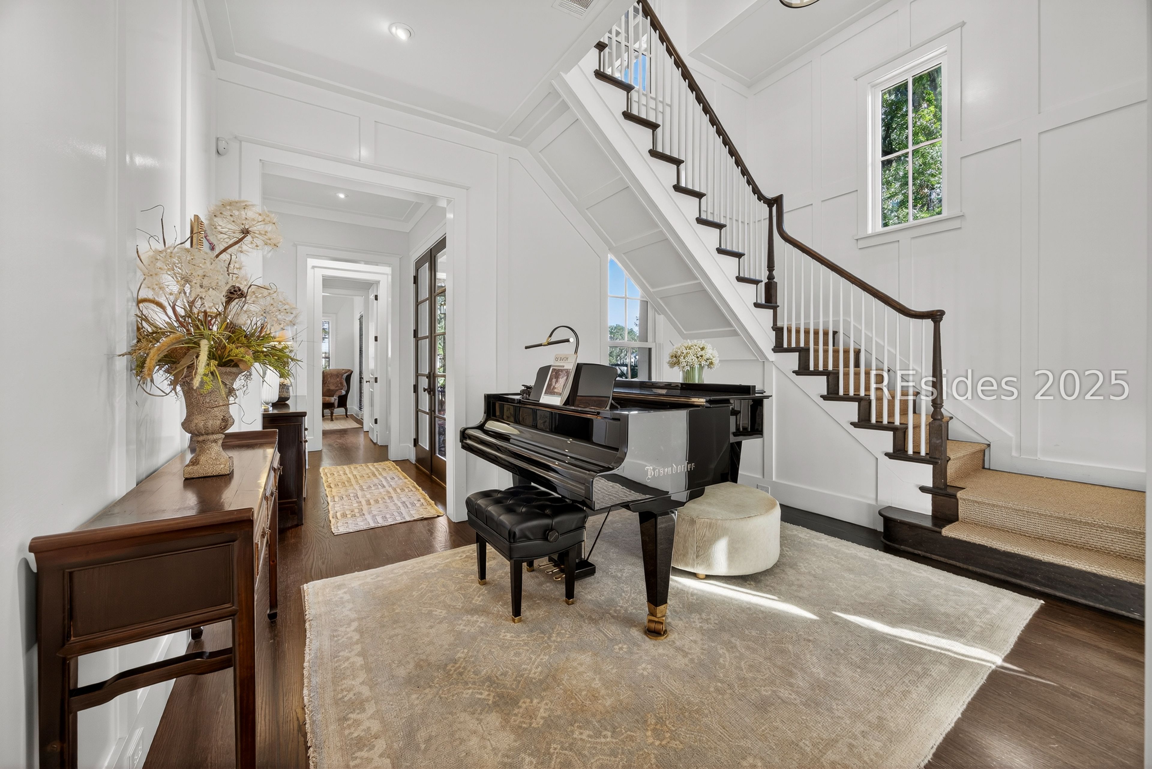 27 Over Dam Beaufort, SC 29906 - Photo 22 of 54 Beautifully turned stairway w custom runner