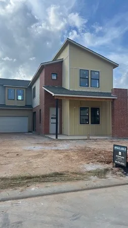 a front view of a house with a balcony