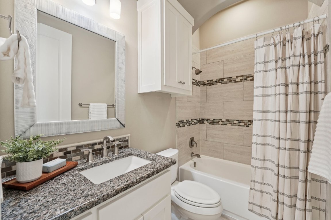 4301 Mansfield Dam Road, Unit 2101 Austin, TX 78734 - Photo 11 of 15 Start and end your day in style with this clean, calming primary bath.