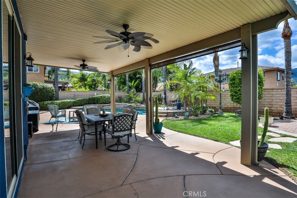 3250 Quartz Circle Corona, CA 92882 - Photo 47 of 68 a view of a patio with a backyard