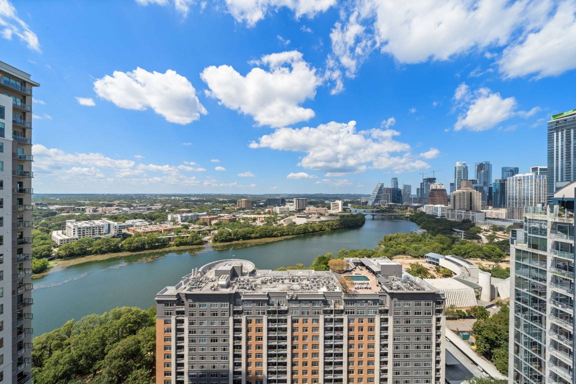 48 East Avenue, Unit 2511 Austin, TX 78701 - Photo 1 of 40 a view of a city with lake