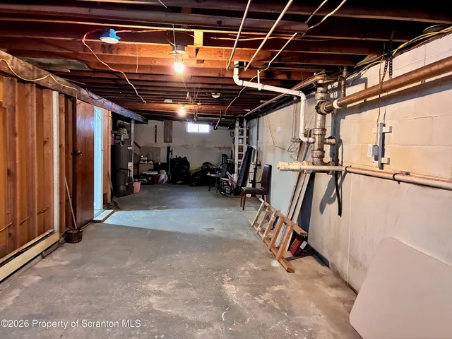 a view of storage and utility room