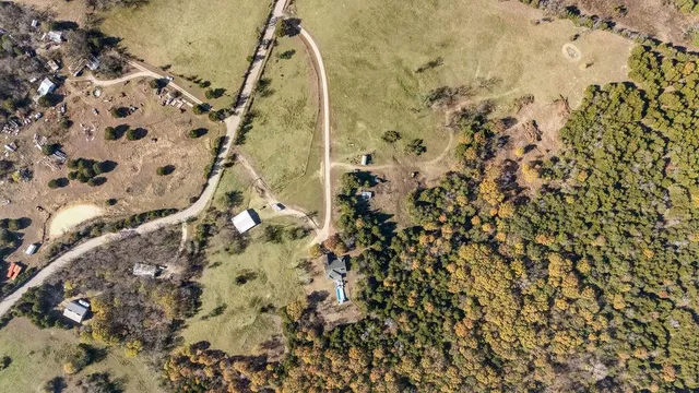 a bathroom with a shower curtain