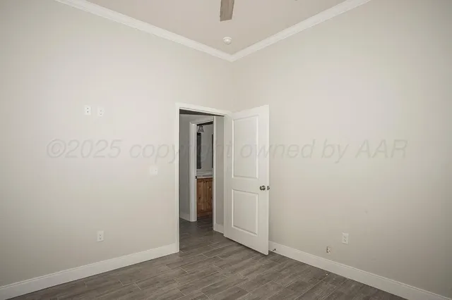 wooden floor in an empty room