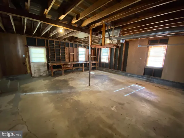 a house with trees in front of it