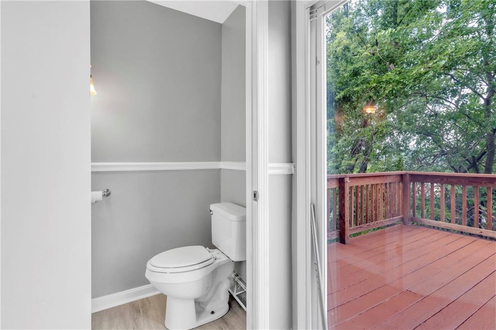 530 Griffin Street Pittsburgh, PA 15211 - Photo 32 of 41 a bathroom with a toilet a sink and a shower