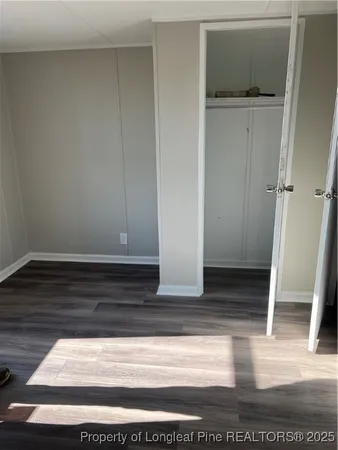 a view of wooden floor