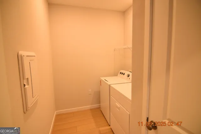 a view of a bathroom with a shower