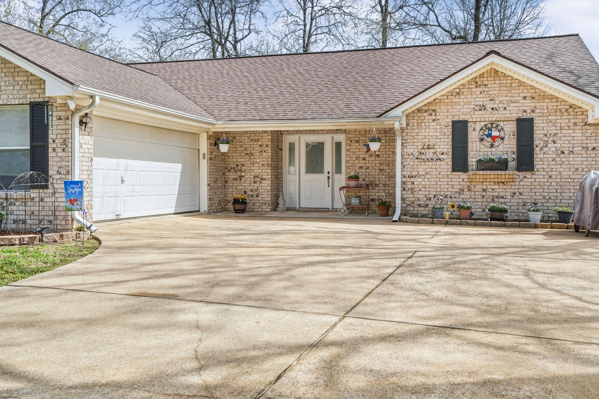 281 Broadmoor Street Trinity, TX 75862 - Photo 1 of 19 a view of spacious bedroom with a large window