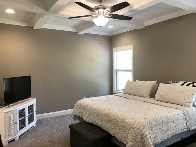 557 Live Oak Road Ringgold, GA 30736 - Photo 13 of 35 Master w/ gorgeous coffered ceiling