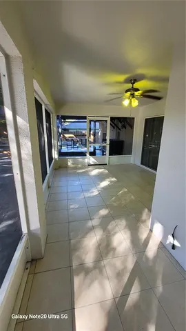 a view of parking garage