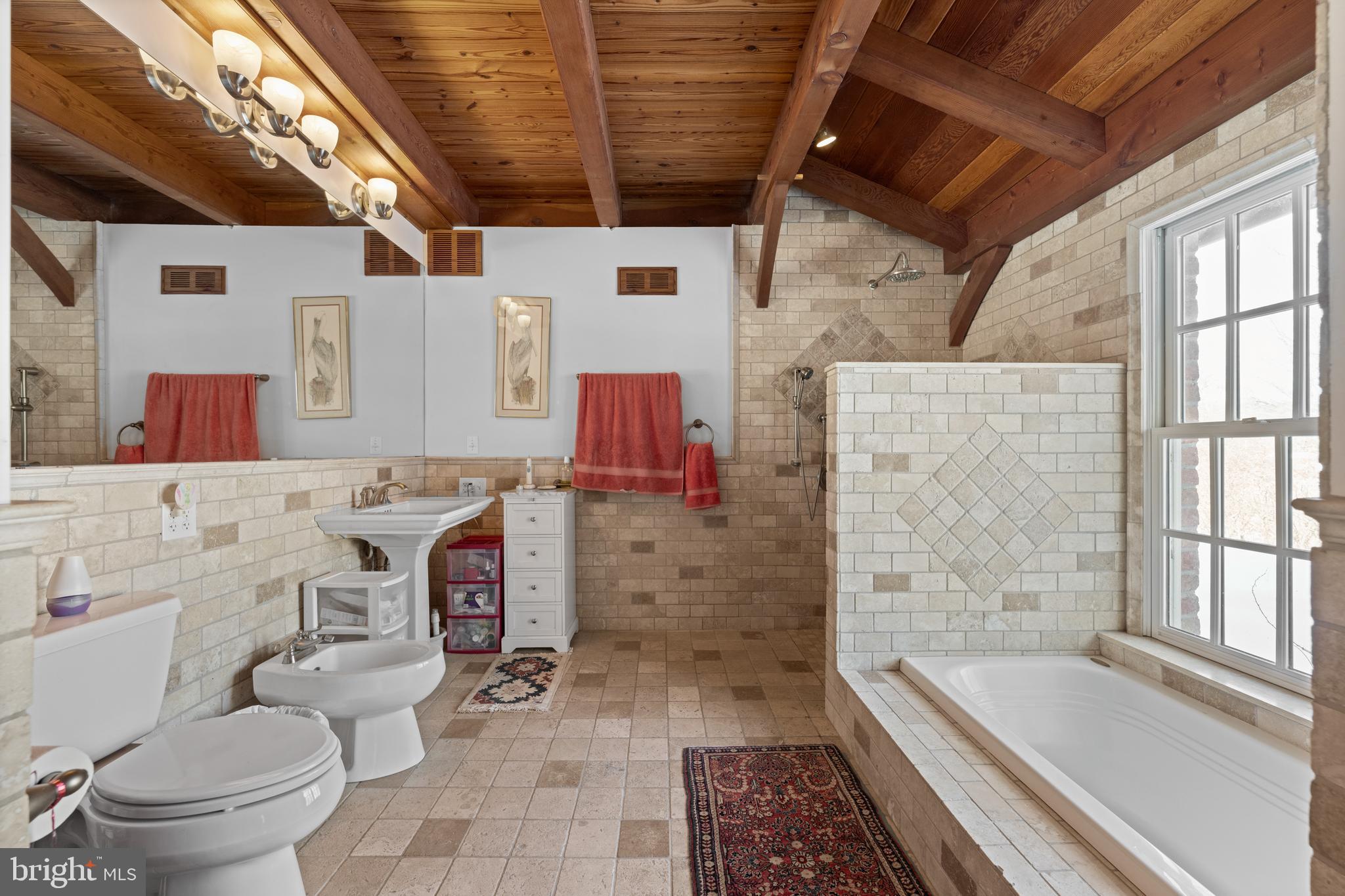 500 Bartram Road Kennett Square, PA 19348 - Photo 35 of 70 Extensive Tile Work in Primary Bath