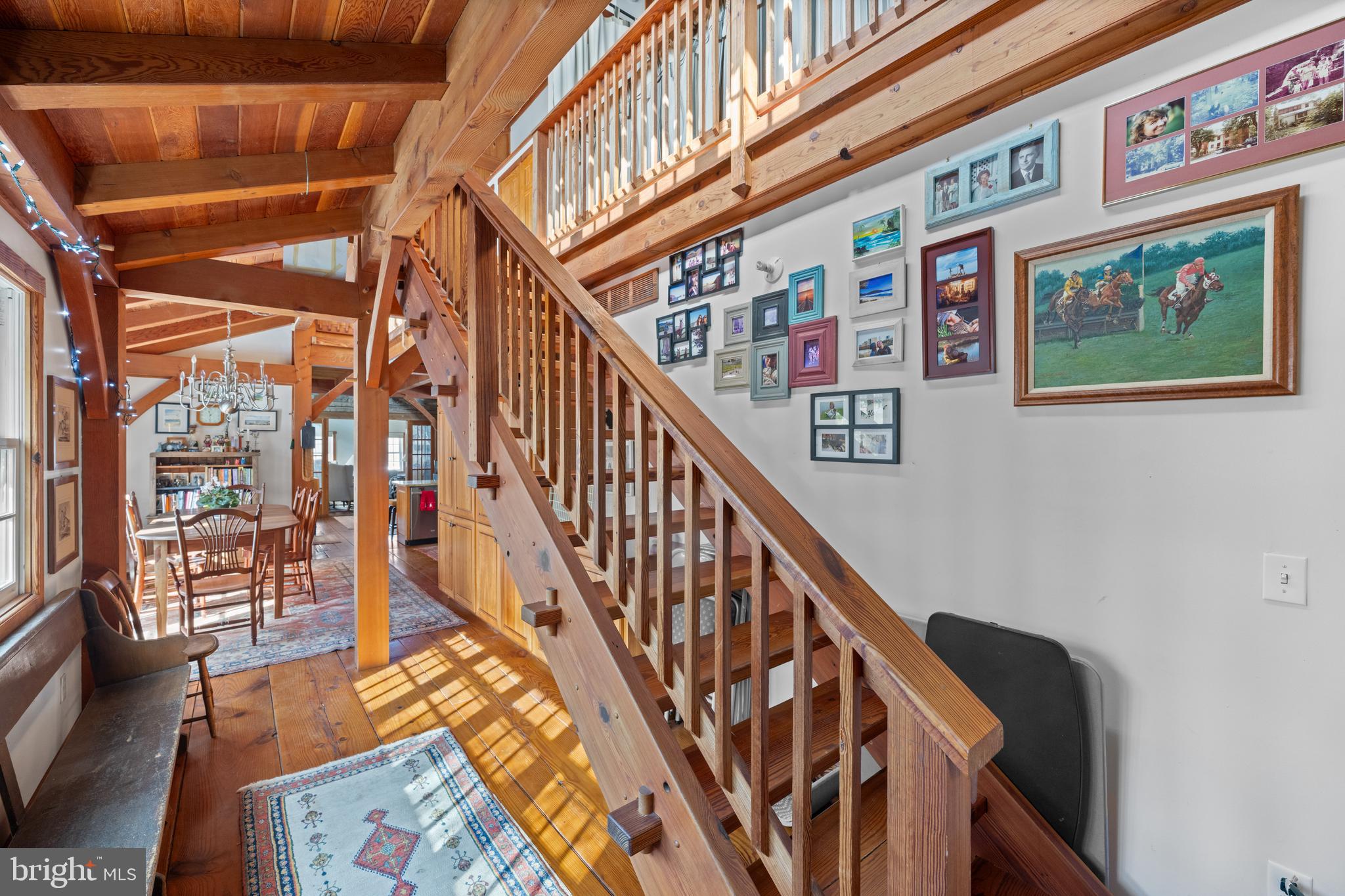 500 Bartram Road Kennett Square, PA 19348 - Photo 39 of 70 Stairs to Two Upstairs En-Suite Bedrooms