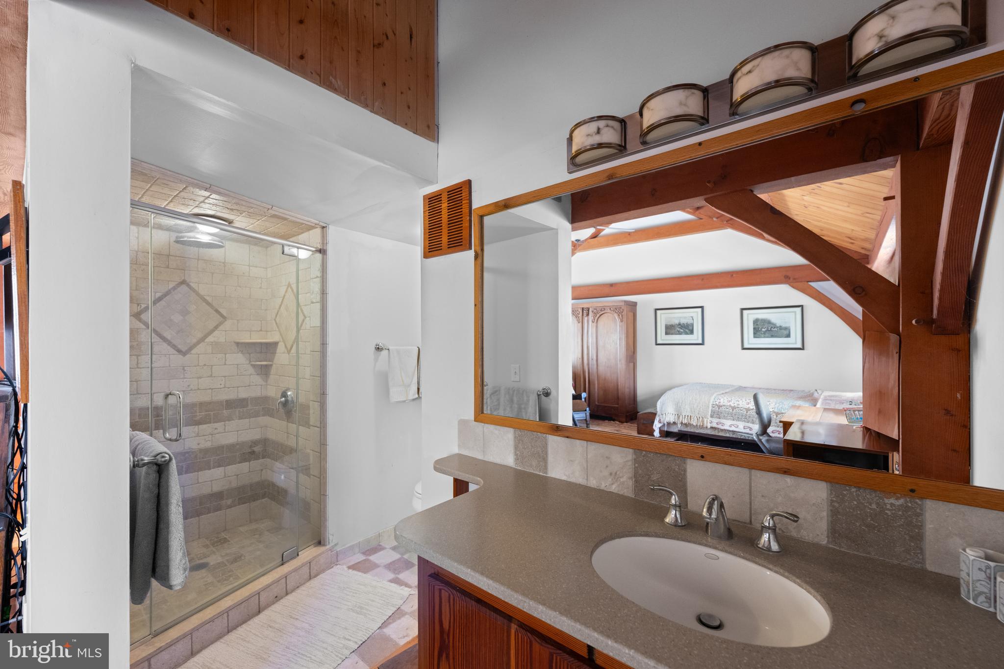 500 Bartram Road Kennett Square, PA 19348 - Photo 44 of 70 Bedroom 3 Ensuite Bath with Walk-in Shower