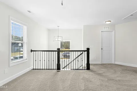 a view of a hallway with window