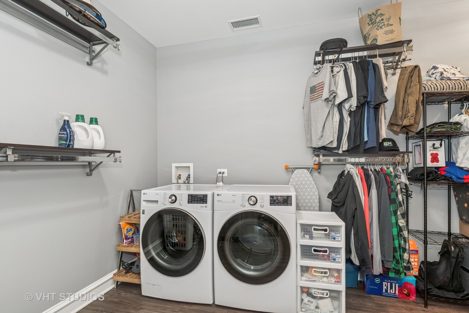 970 Harris Road, Unit 33 Grayslake, IL 60030 - Photo 20 of 24 a view of walk in closet with clothes and shoes