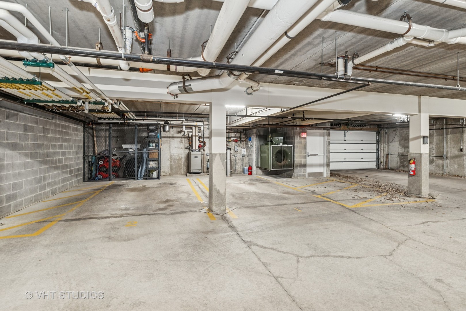 970 Harris Road, Unit 33 Grayslake, IL 60030 - Photo 21 of 24 a view of a garage with storage