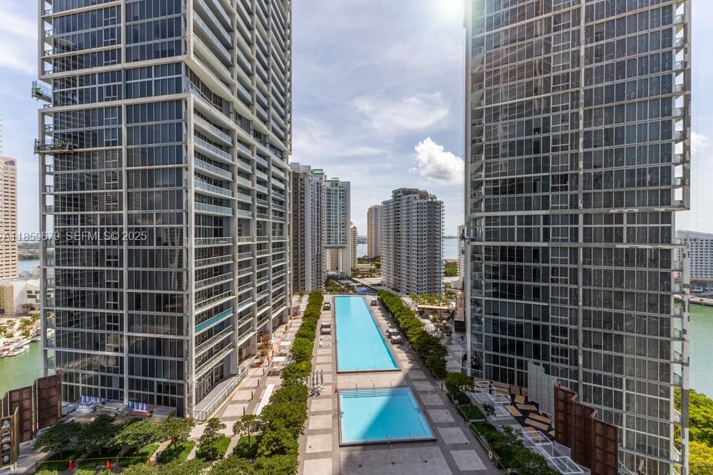 485 Brickell Avenue, Unit 2210 Miami, FL 33131 - Photo 28 of 66 a view of a city with tall buildings