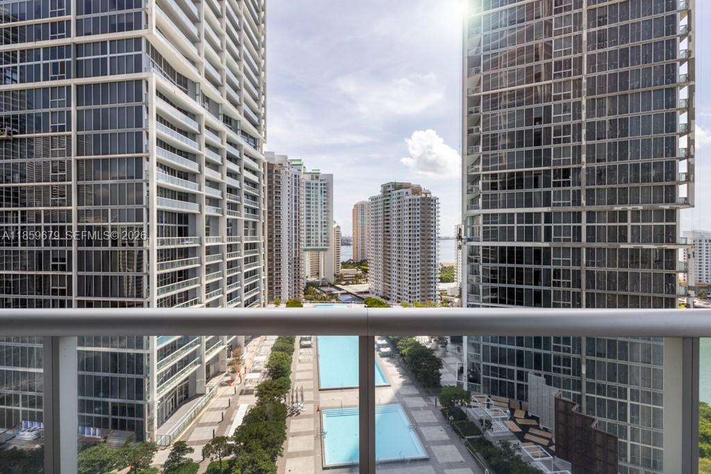 485 Brickell Avenue, Unit 2210 Miami, FL 33131 - Photo 30 of 71 a view of a building from balcony