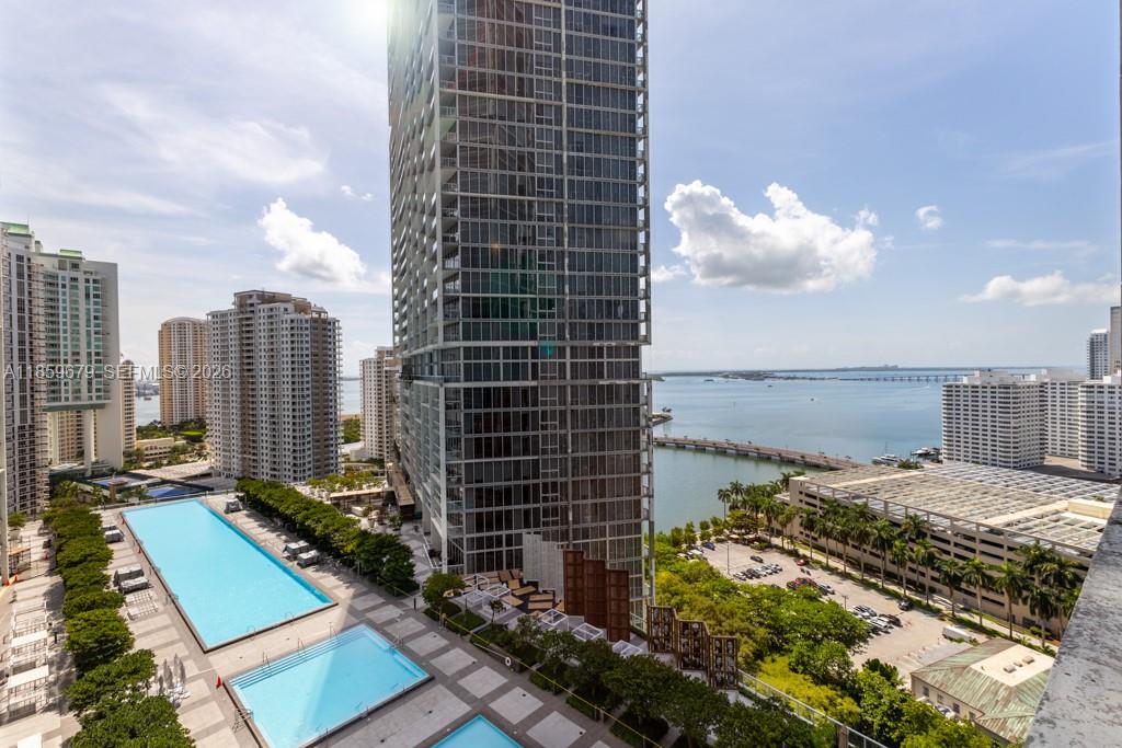 485 Brickell Avenue, Unit 2210 Miami, FL 33131 - Photo 3 of 71 a view of a city with tall buildings