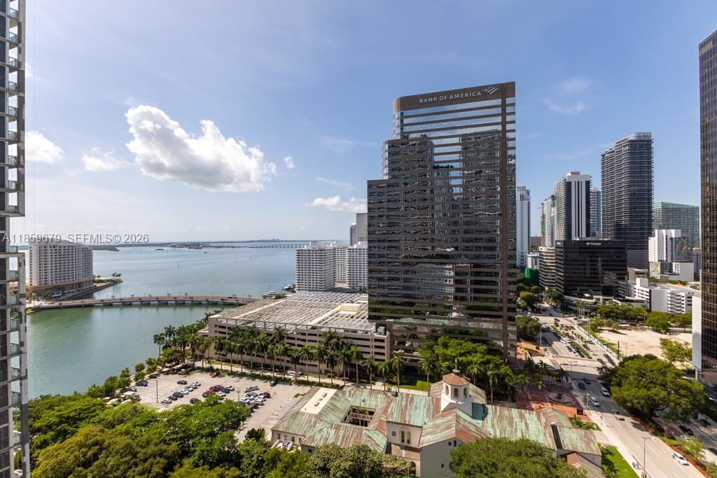 485 Brickell Avenue, Unit 2210 Miami, FL 33131 - Photo 31 of 71 a view of a city with tall buildings