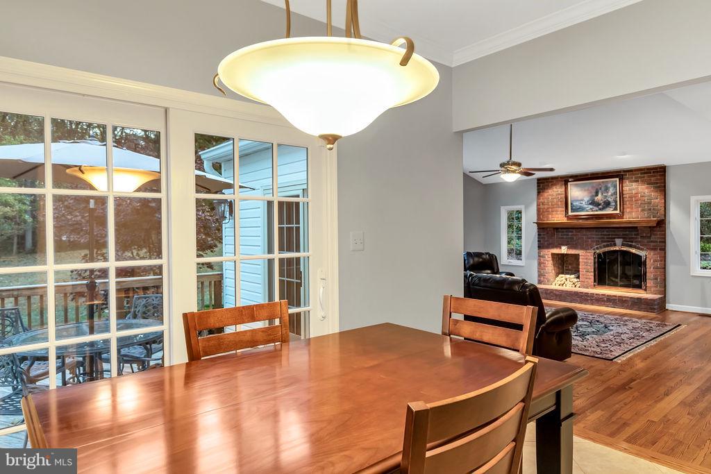 5501 West Ridge View Drive Fairfax, VA 22030 - Photo 9 of 30 Dinette area to large family room