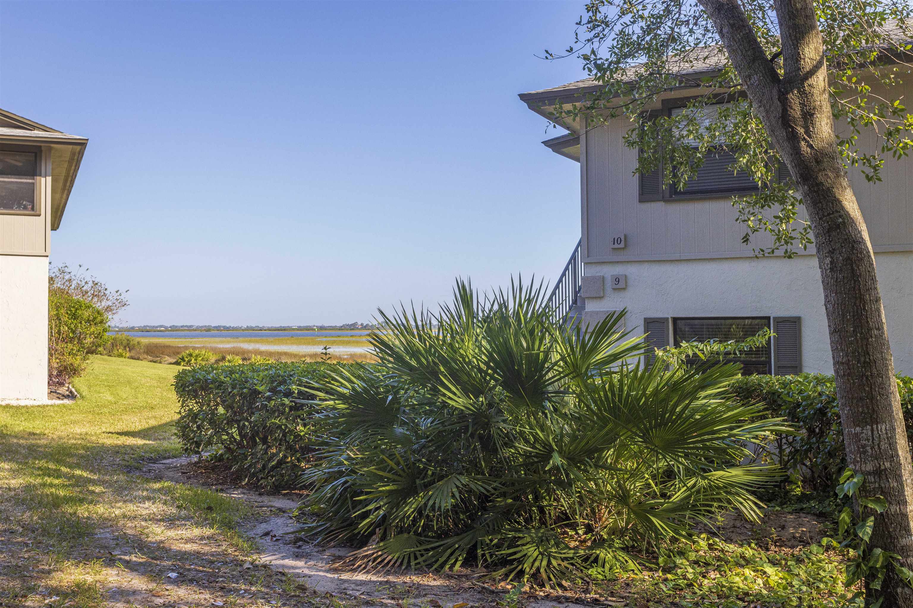 9 Aledo Court St. Augustine, FL 32086 - Photo 14 of 33 a view of a yard with an outdoor space