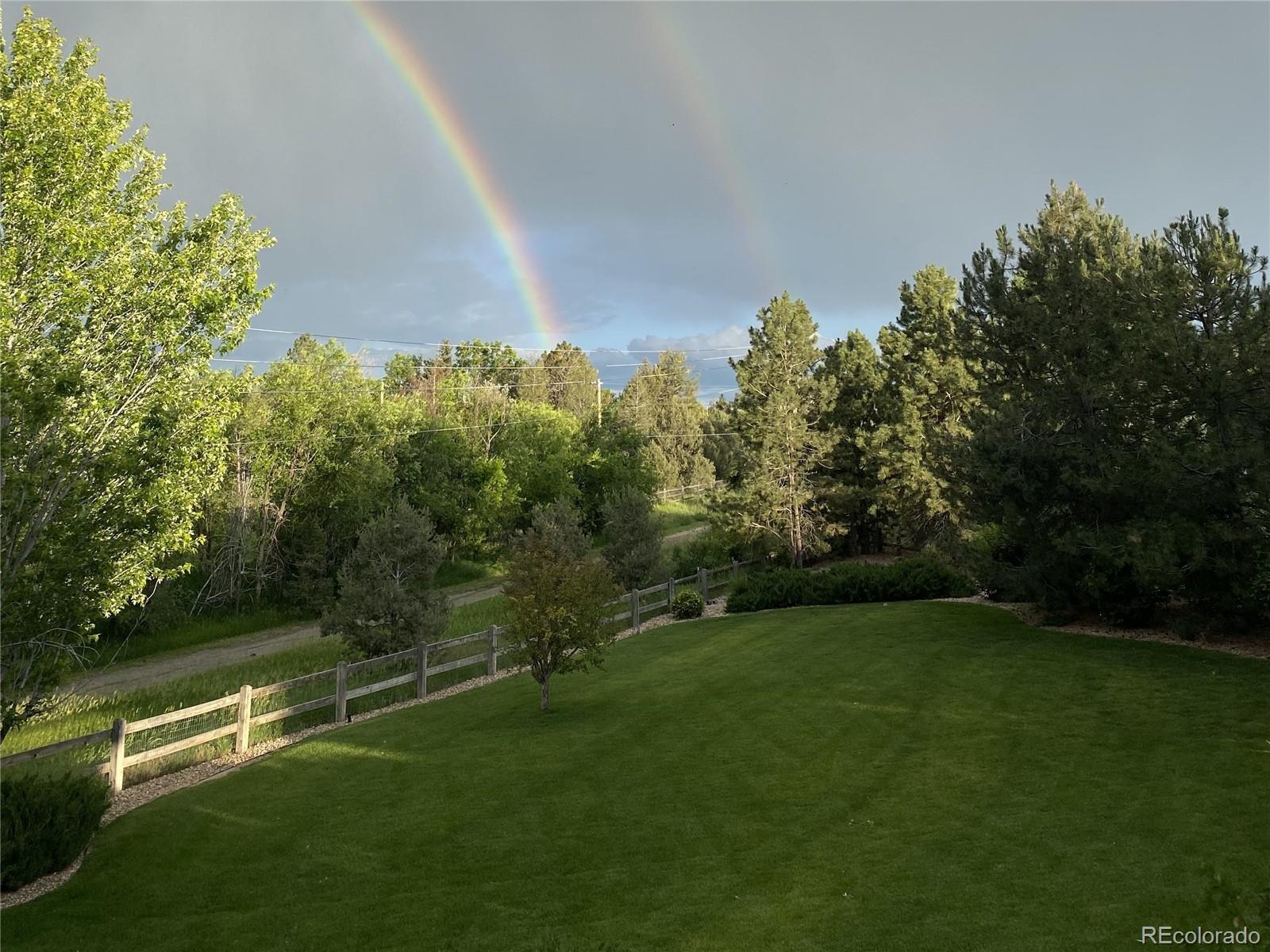18288 East Caley Place Aurora, CO 80016 - Photo 41 of 50 a view of a golf course with a lake