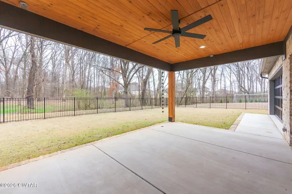 a view of large building with a outdoor space