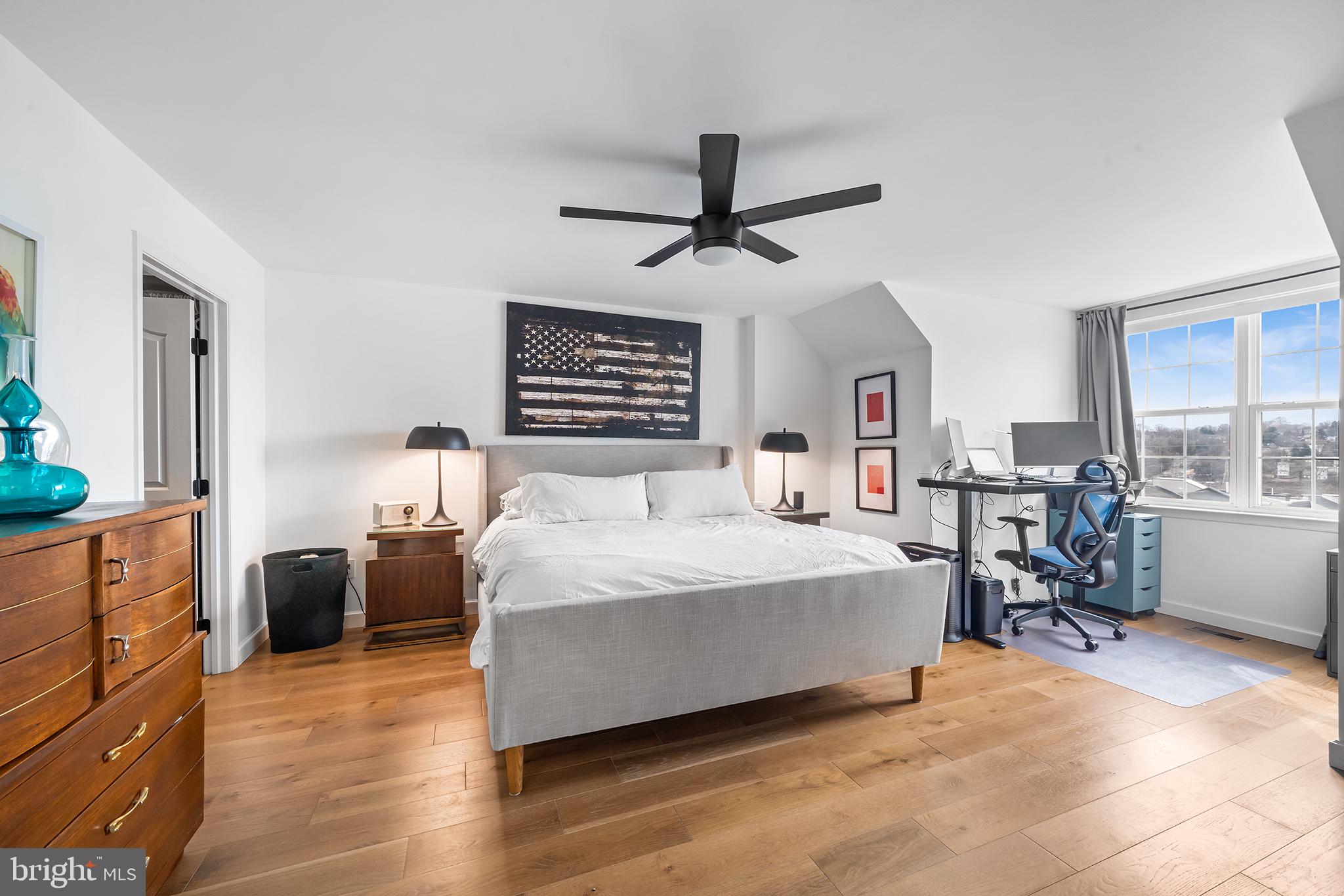 243 Ripka Street Philadelphia, PA 19127 - Photo 18 of 31 a spacious bedroom with a bed and furniture