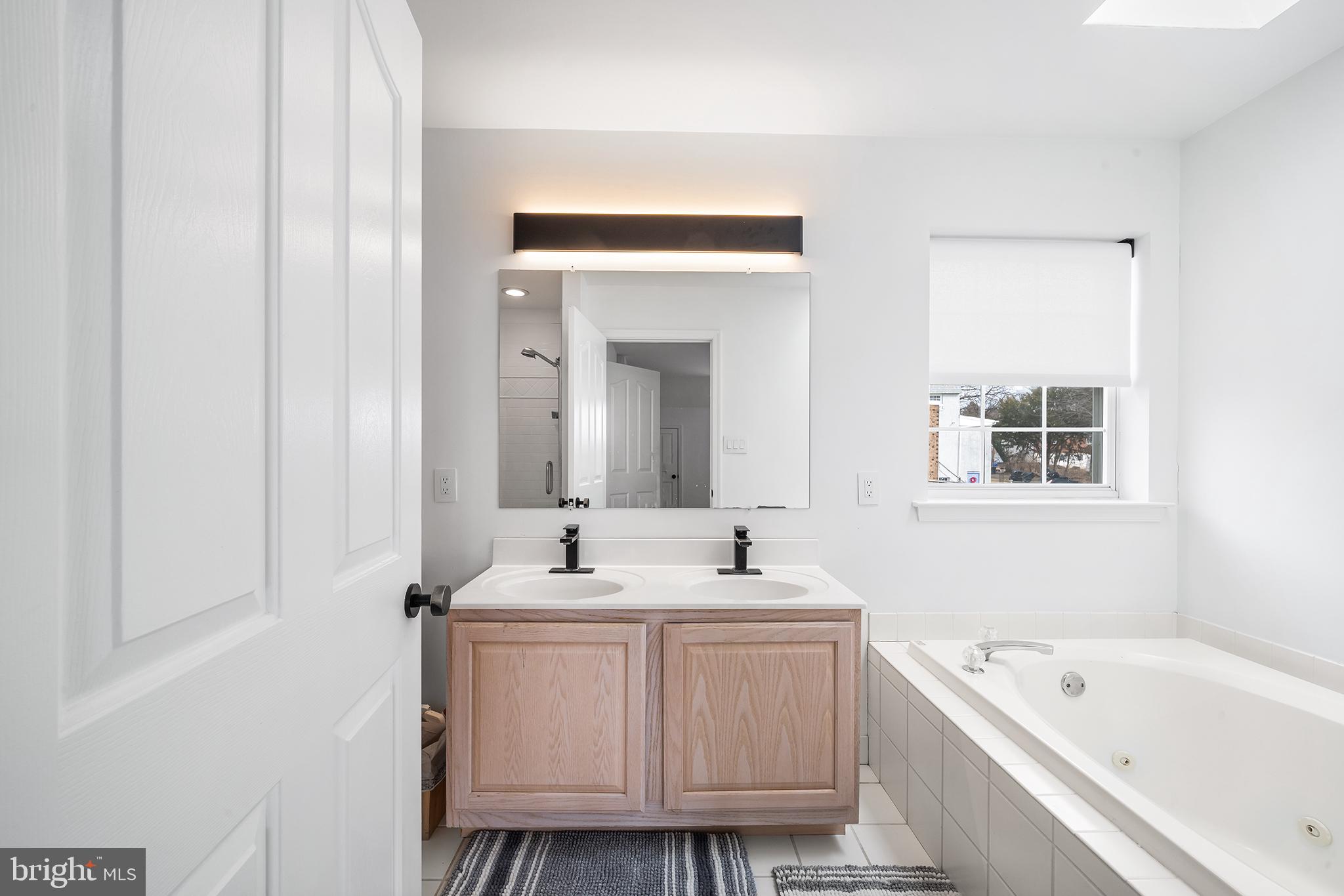 243 Ripka Street Philadelphia, PA 19127 - Photo 21 of 31 a bathroom with a tub a sink and a mirror