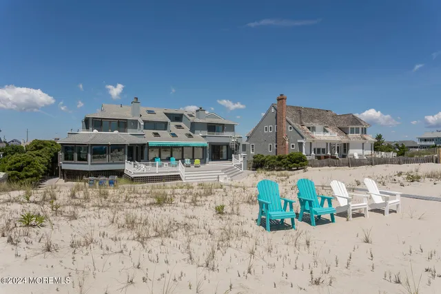 a view of an ocean and beach