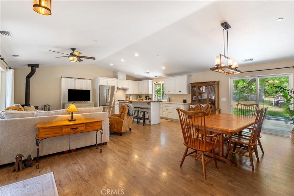 10825 Colorado Road Atascadero, CA 93422 - Photo 7 of 35 a view of a dining room with furniture window and wooden floor