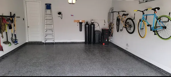 a view of water heater room