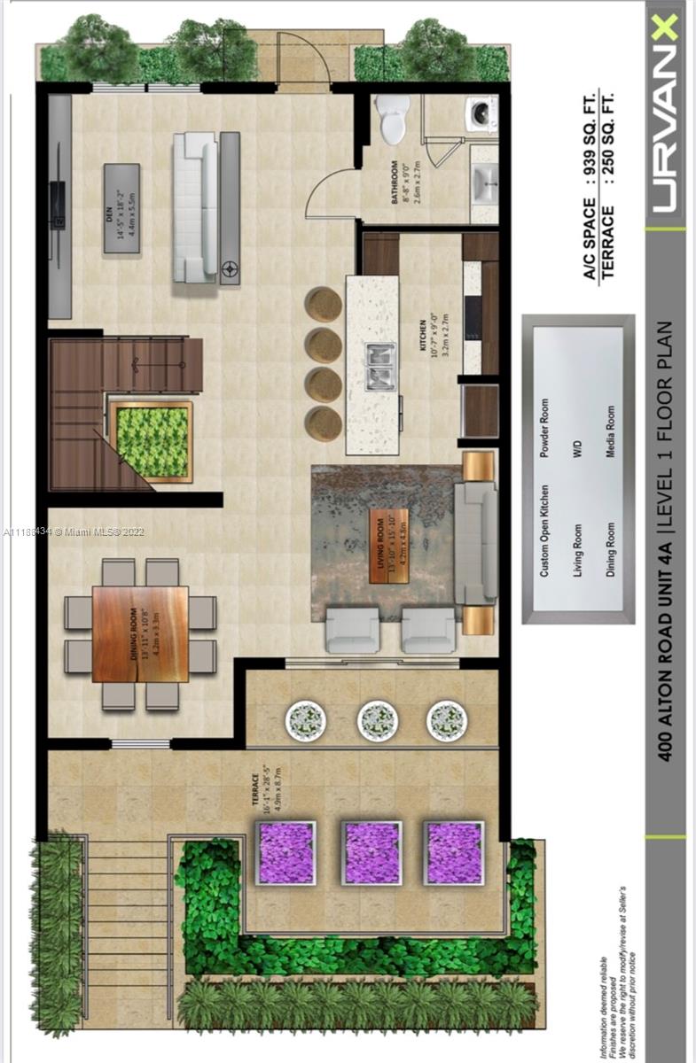 400 Alton Road, Unit TH4A Miami Beach, FL 33139 - Photo 36 of 38 a sign board with buildings in the background