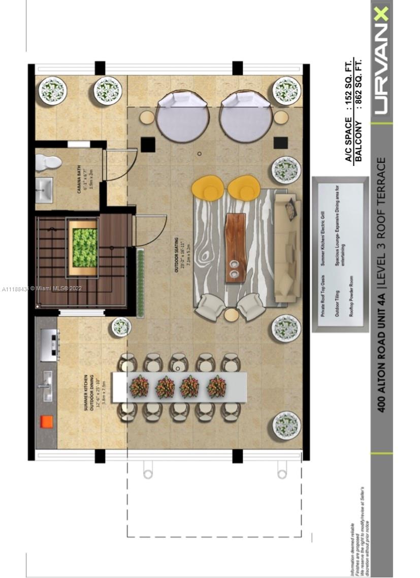 400 Alton Road, Unit TH4A Miami Beach, FL 33139 - Photo 38 of 38 a bathroom with a sink and mirror