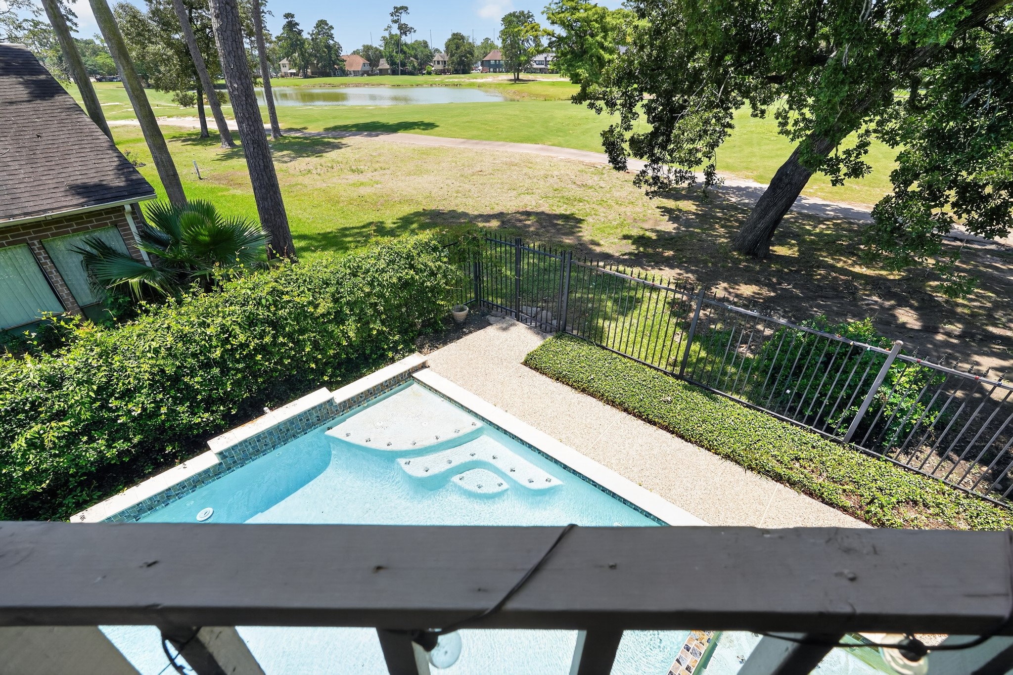 19027 Relay Road Humble, TX 77346 - Photo 26 of 29 Balcony view from the 5th bedroom.