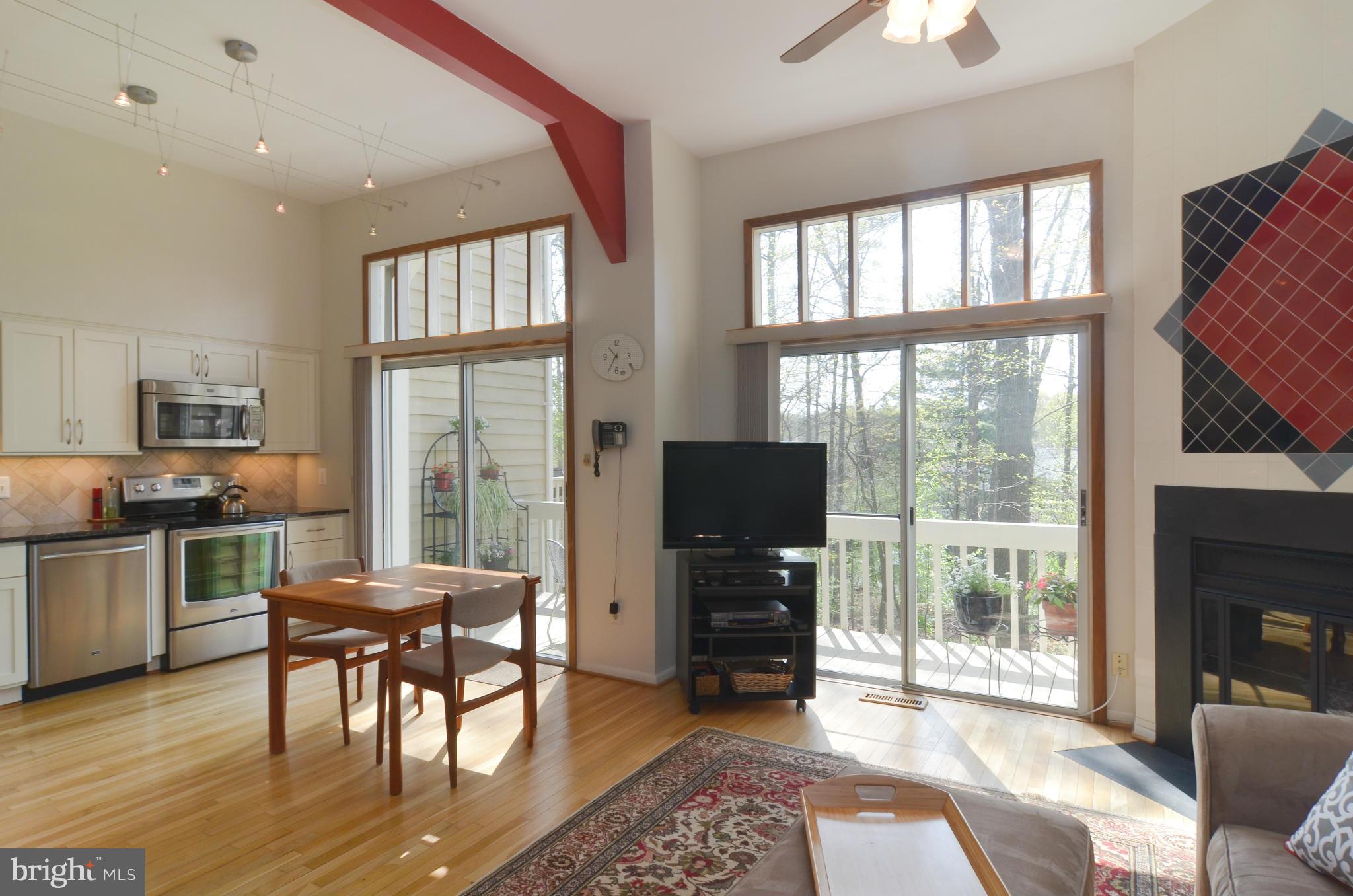 11125 Watermans Drive Reston, VA 20191 - Photo 5 of 26 Large glass doors and windows offer great light!