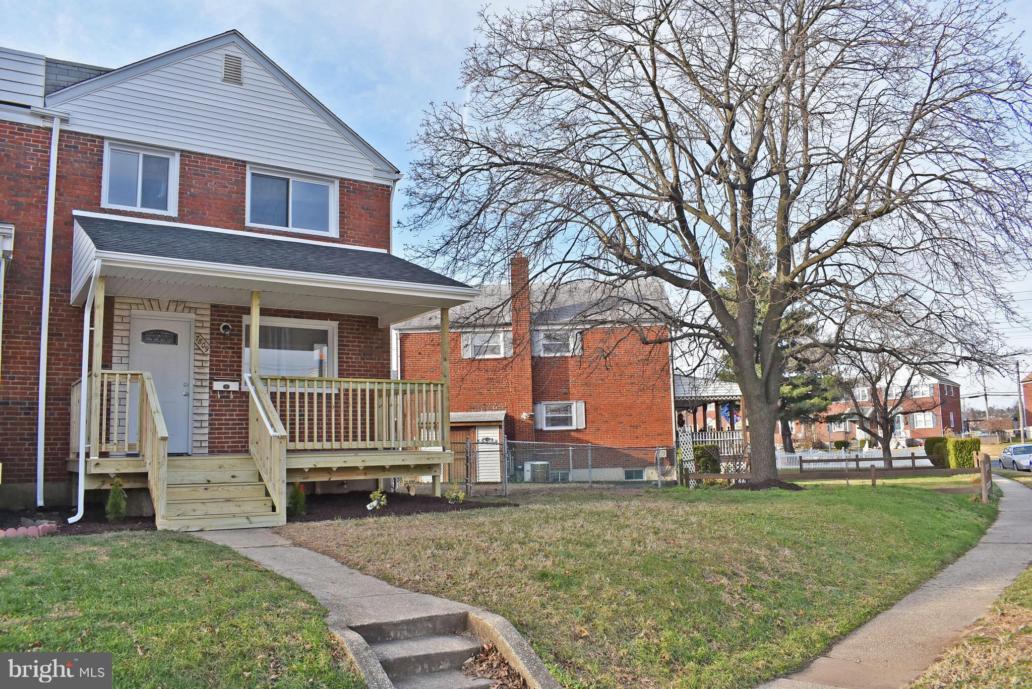 7809 Harold Road Baltimore, MD 21222 - Photo 3 of 36 front view of a house with a yard