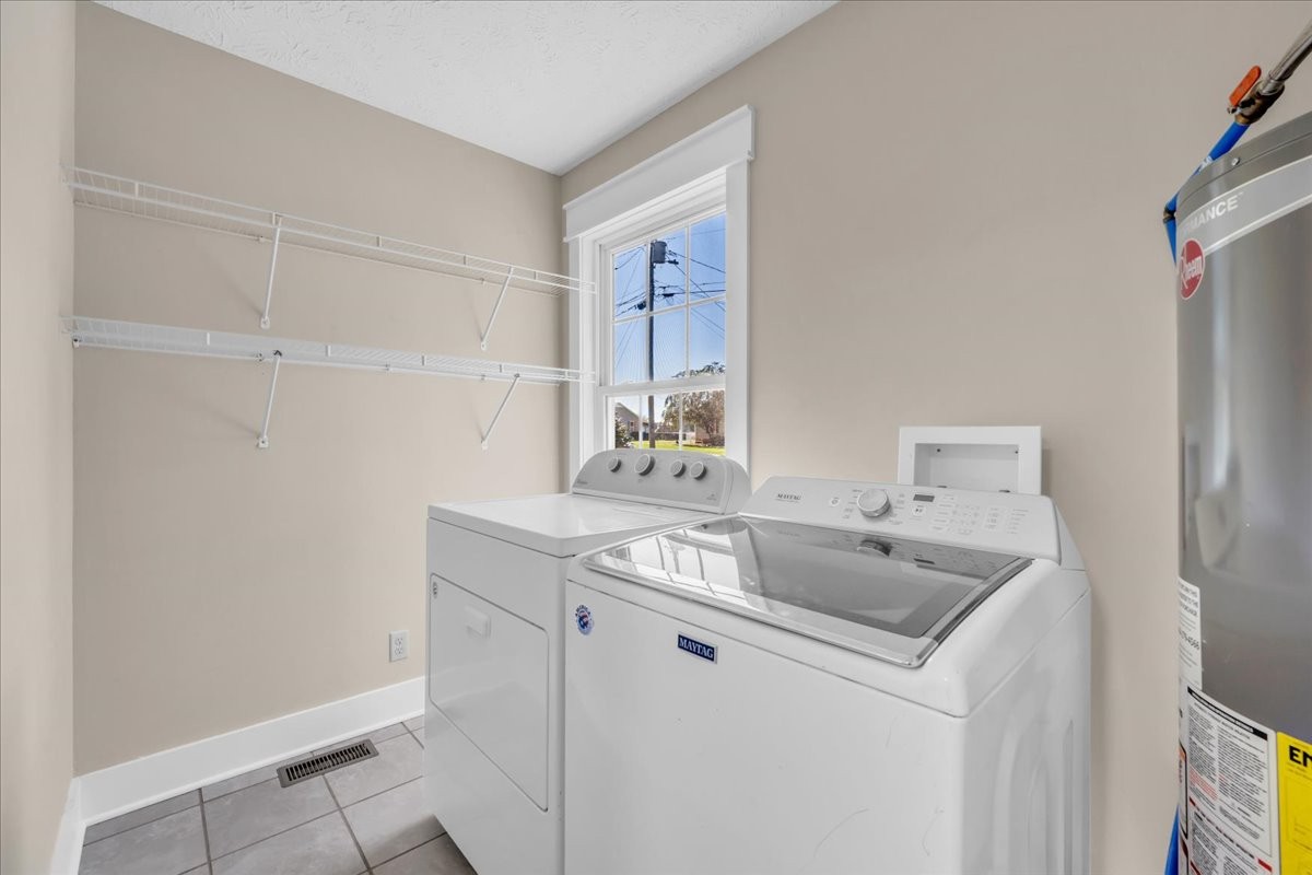 145 Hawkins Road Smithville, TN 37166 - Photo 26 of 45 a utility room with sink dryer and washer