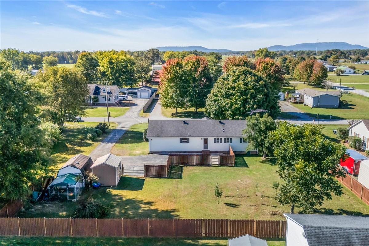 145 Hawkins Road Smithville, TN 37166 - Photo 34 of 45 an aerial view of residential houses with outdoor space and swimming pool