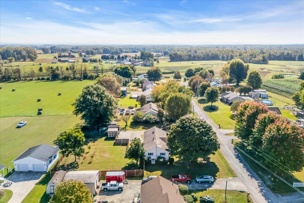 145 Hawkins Road Smithville, TN 37166 - Photo 37 of 45 an aerial view of residential houses with outdoor space and swimming pool