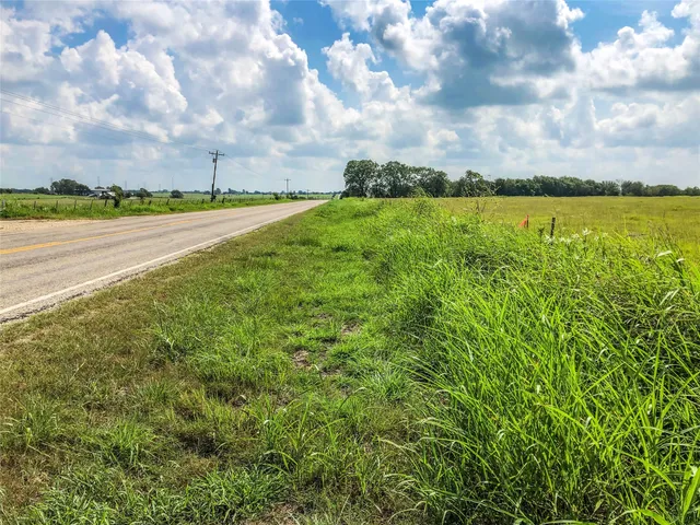 a view of a city with lots of trees